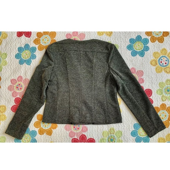 CATHERINE MALANDRINO Asymmetrical Full Zip Blazer - Picture 4 of 5